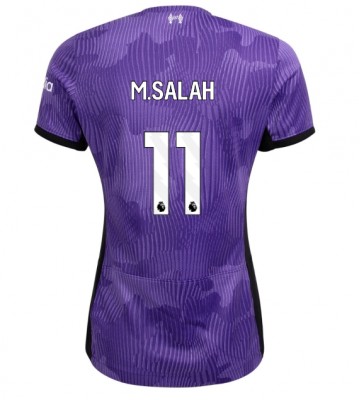 Liverpool Mohamed Salah #11 Replika Tredjetrøje Dame 2023-24 Kortærmet